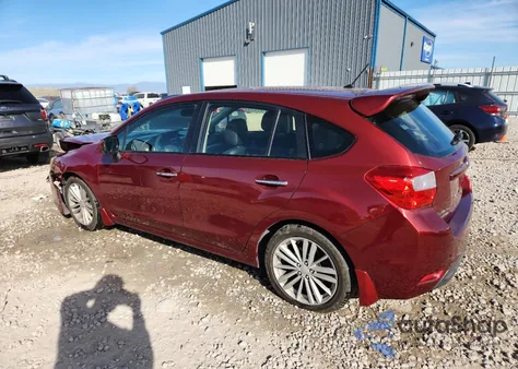 2012 Subaru Impreza Limited from USA, damaged, VIN JF1GPAG69CH245501
